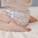 One Size Reusable Cloth Nappy Wrap - Blush