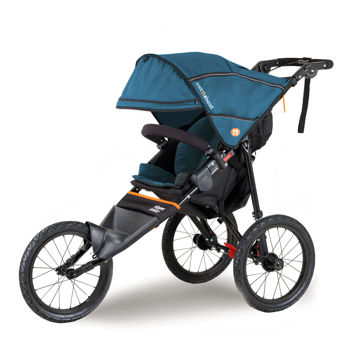 Out n About Nipper Sport V5 Single Pushchair - Highland Blue