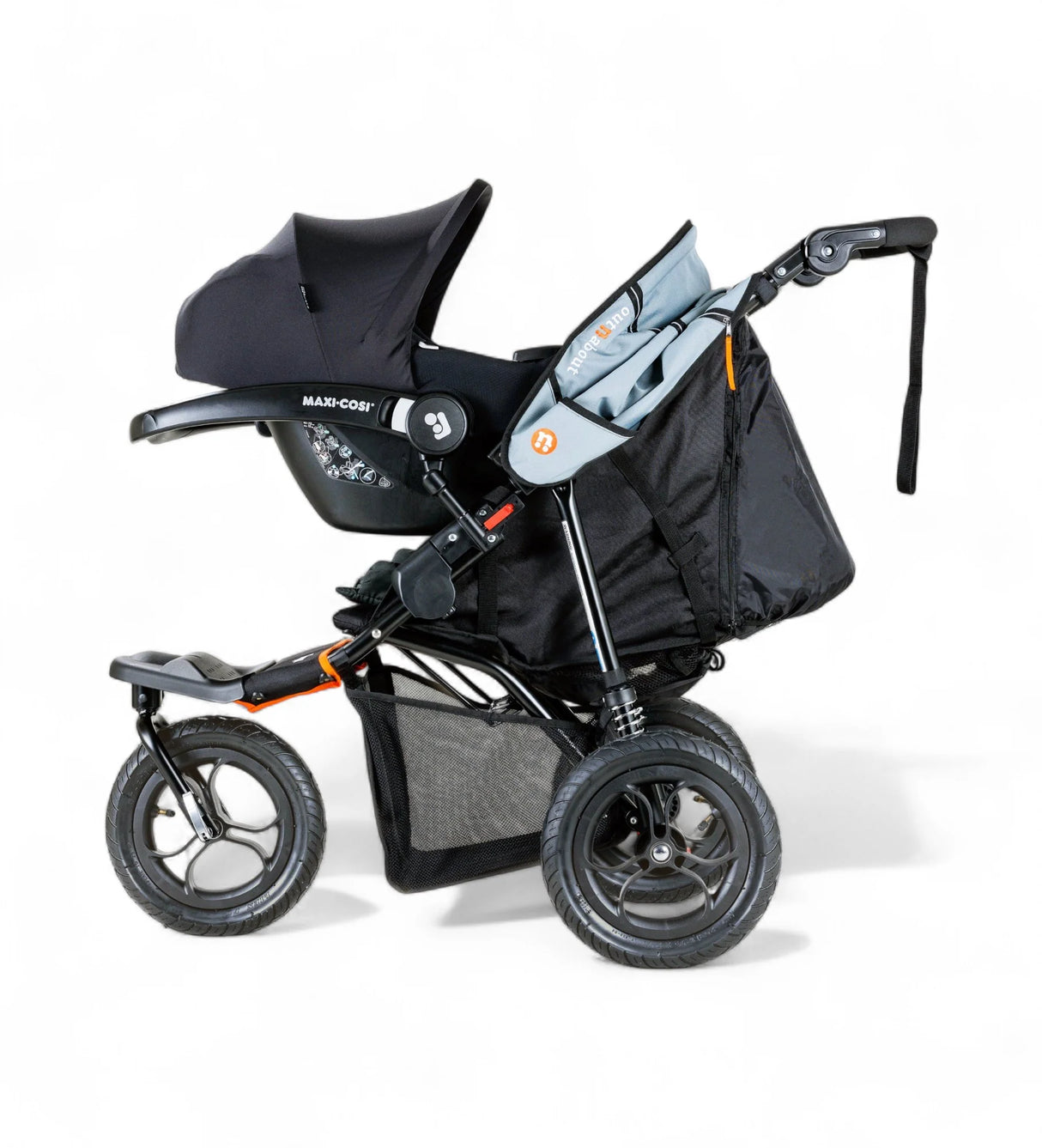 Out n About Nipper V6 Plus Single Pushchair - Summit Black