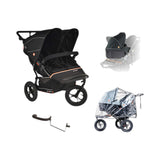 Out n About Nipper V6 Double Newborn & Toddler Bundle - Summit Black