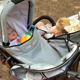 Out n About Nipper V6 Double Pushchair - Highland Blue