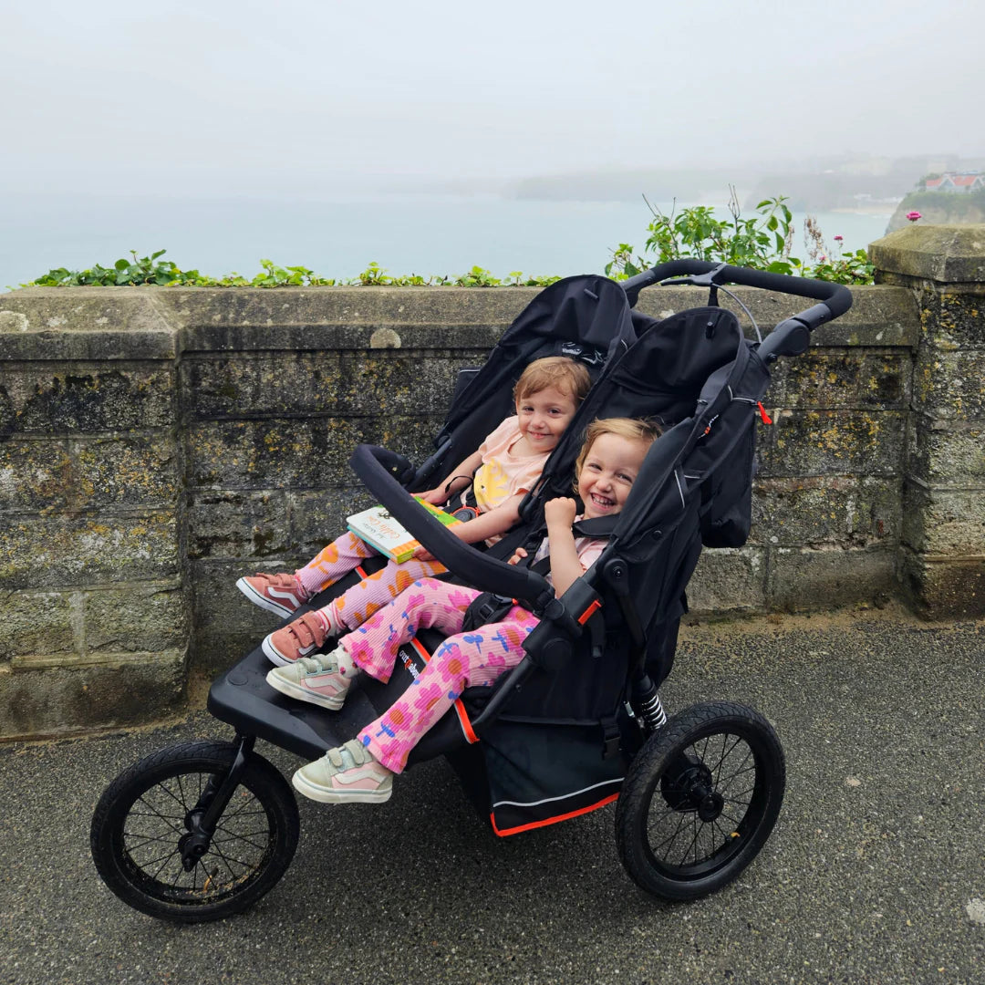 Out n About Nipper V6 Plus Double Pushchair - Highland Blue