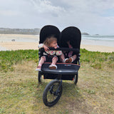 Out n About Nipper V6 Plus Double Pushchair - Highland Blue