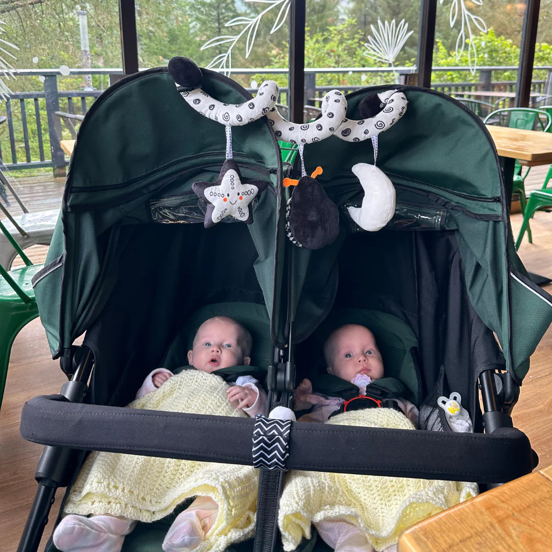 Out n About Nipper V6 Plus Double Pushchair - Highland Blue