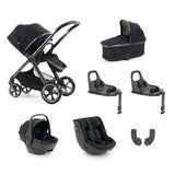 BabyStyle Oyster 4 Essential Baby & Toddler 360 Car Seat Bundle - Carbonite