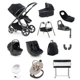 BabyStyle Oyster 4 Luxury 360 Car Seat & Nursery Essentials Bundle - Carbonite
