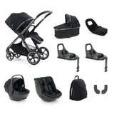 BabyStyle Oyster 4 Luxury Baby & Toddler 360 Car Seat Bundle - Carbonite