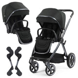 BabyStyle Oyster 4 Tandem Stroller - Black Olive