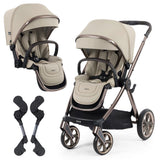 BabyStyle Oyster 4 Tandem Stroller - Buttermilk