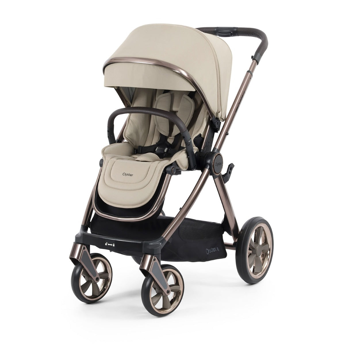 BabyStyle Oyster 4 Ultimate 12 Piece Cybex Cloud T Bundle - Buttermilk