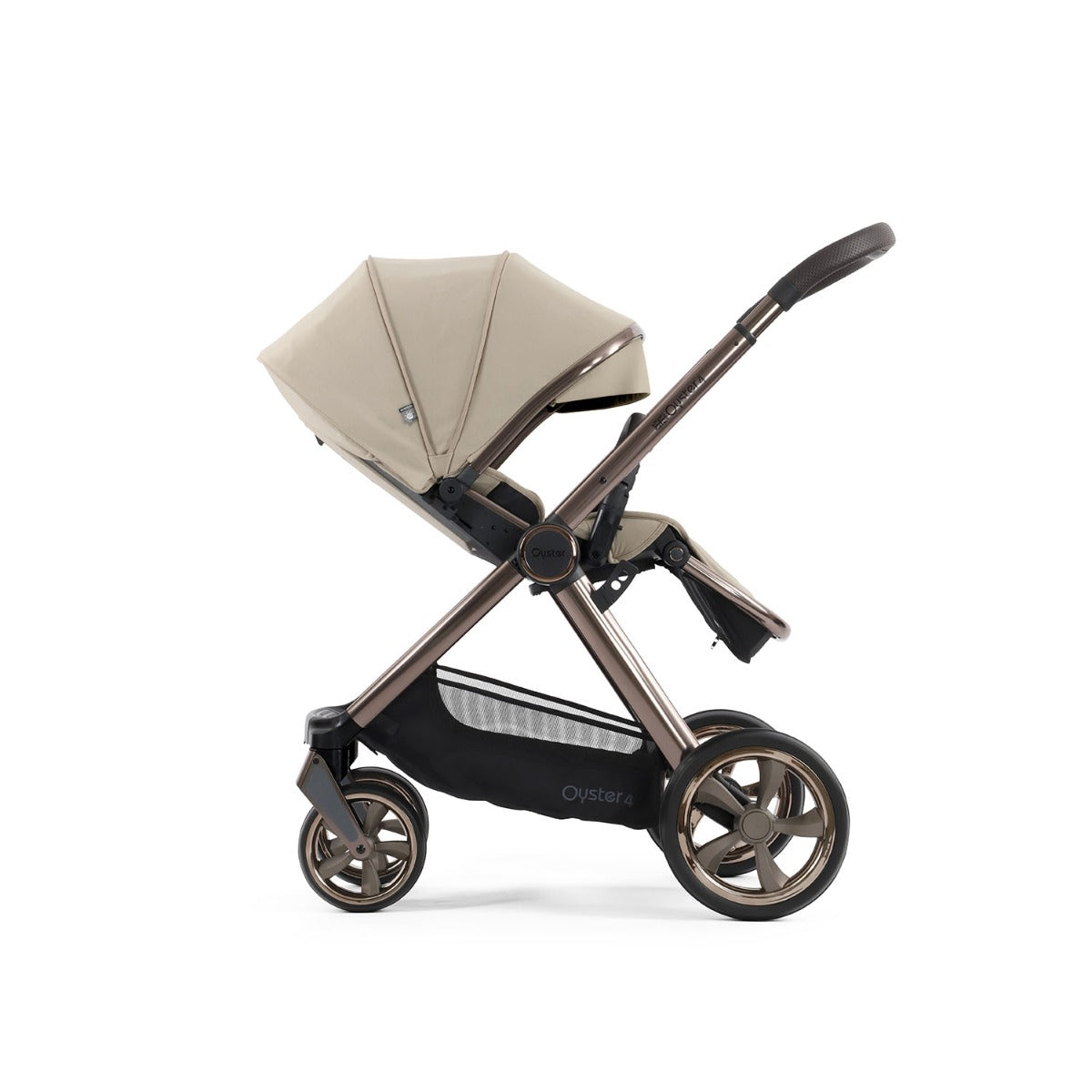 BabyStyle Oyster 4 Luxury 360 Car Seat & Nursery Essentials Bundle - Buttermilk