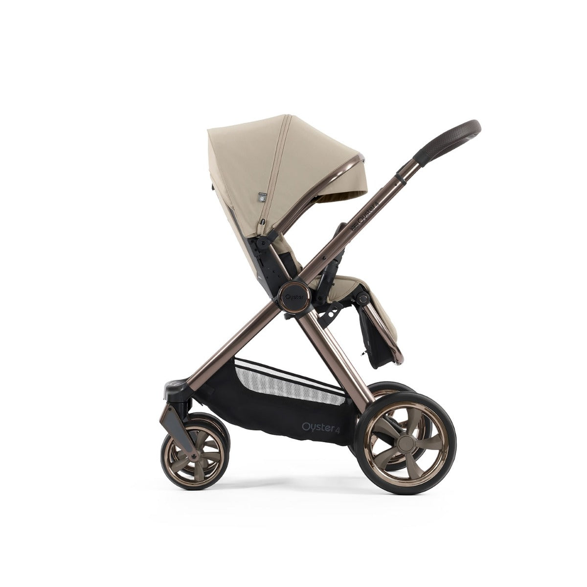 BabyStyle Oyster 4 Luxury 360 Car Seat & Nursery Essentials Bundle - Buttermilk
