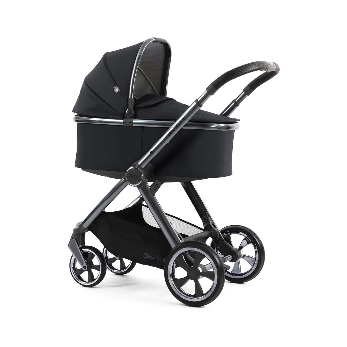 BabyStyle Oyster 4 Luxury 360 Car Seat & Nursery Essentials Bundle - Carbonite