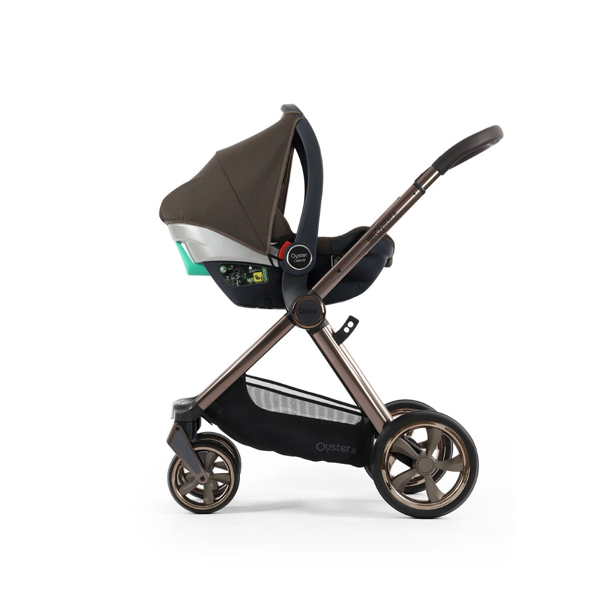 BabyStyle Oyster 4 Essential 5 Piece Capsule Bundle - Chocolate Velvet