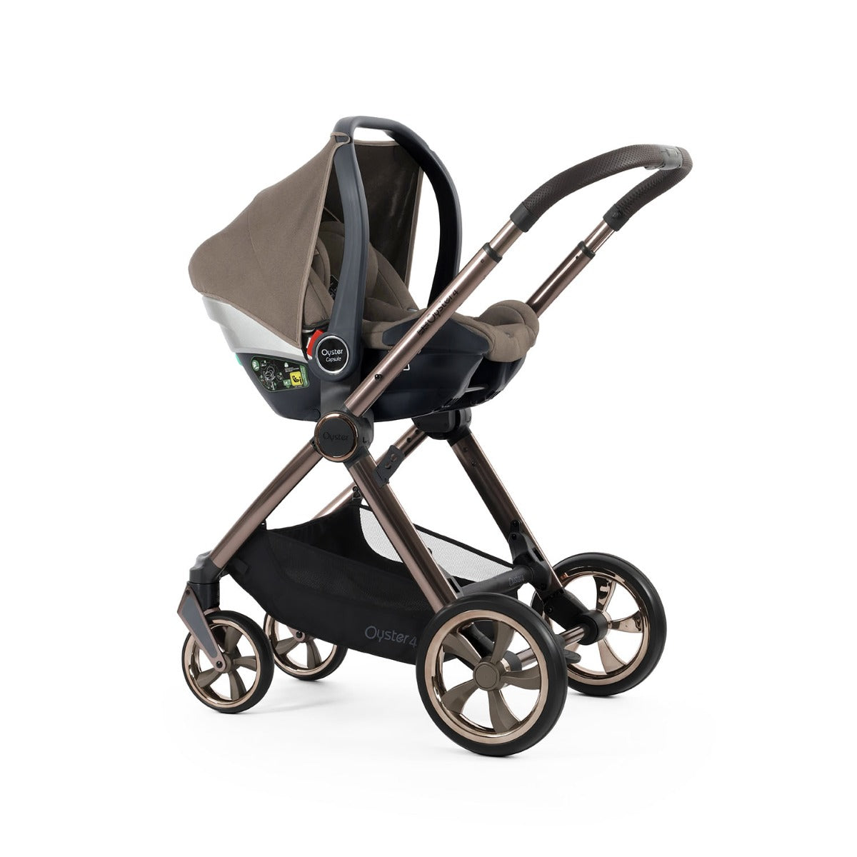 BabyStyle Oyster 4 Luxury 7 Piece Maxi-Cosi Cabriofix i-Size Bundle - Mink