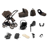 BabyStyle Oyster 4 Ultimate 12 Piece Cybex Cloud T Bundle - Chocolate Velvet