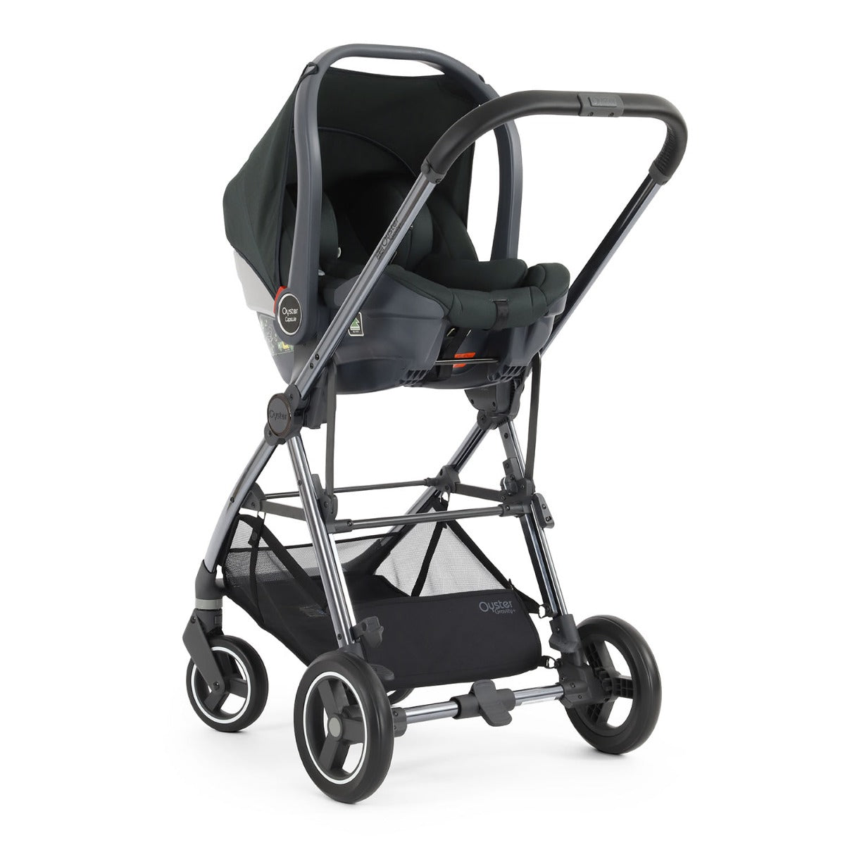 BabyStyle Oyster Gravity+ 5 Piece Maxi-Cosi Pebble 360 Pro2 Bundle - Black Olive