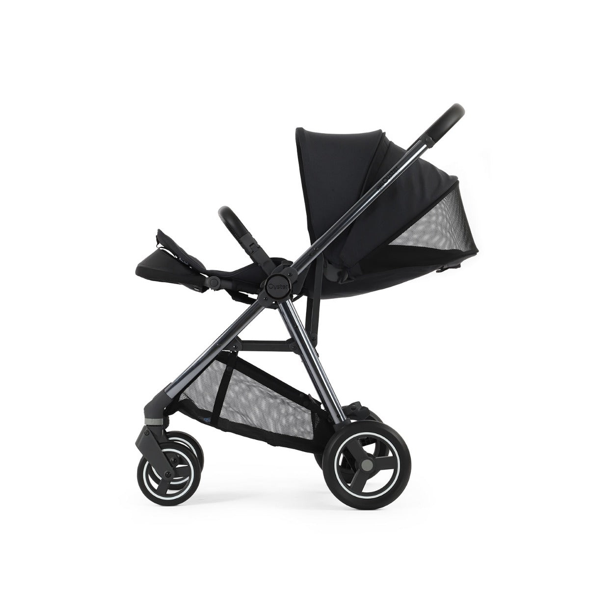 BabyStyle Oyster Gravity+ 5 Piece Maxi-Cosi Pebble 360 Pro2 Bundle - Carbonite