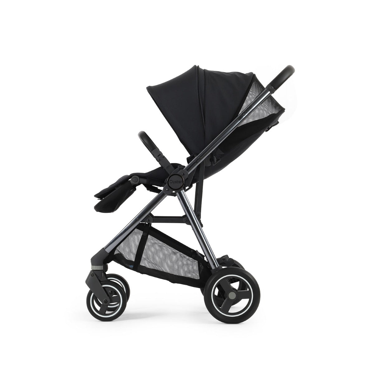 BabyStyle Oyster Gravity+ 5 Piece Maxi-Cosi Pebble 360 Pro2 Bundle - Carbonite