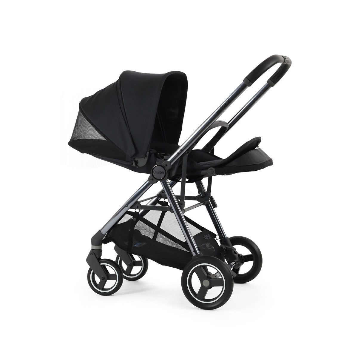 BabyStyle Oyster Gravity+ 9 Piece Maxi-Cosi Pebble 360 Pro2 Bundle - Carbonite