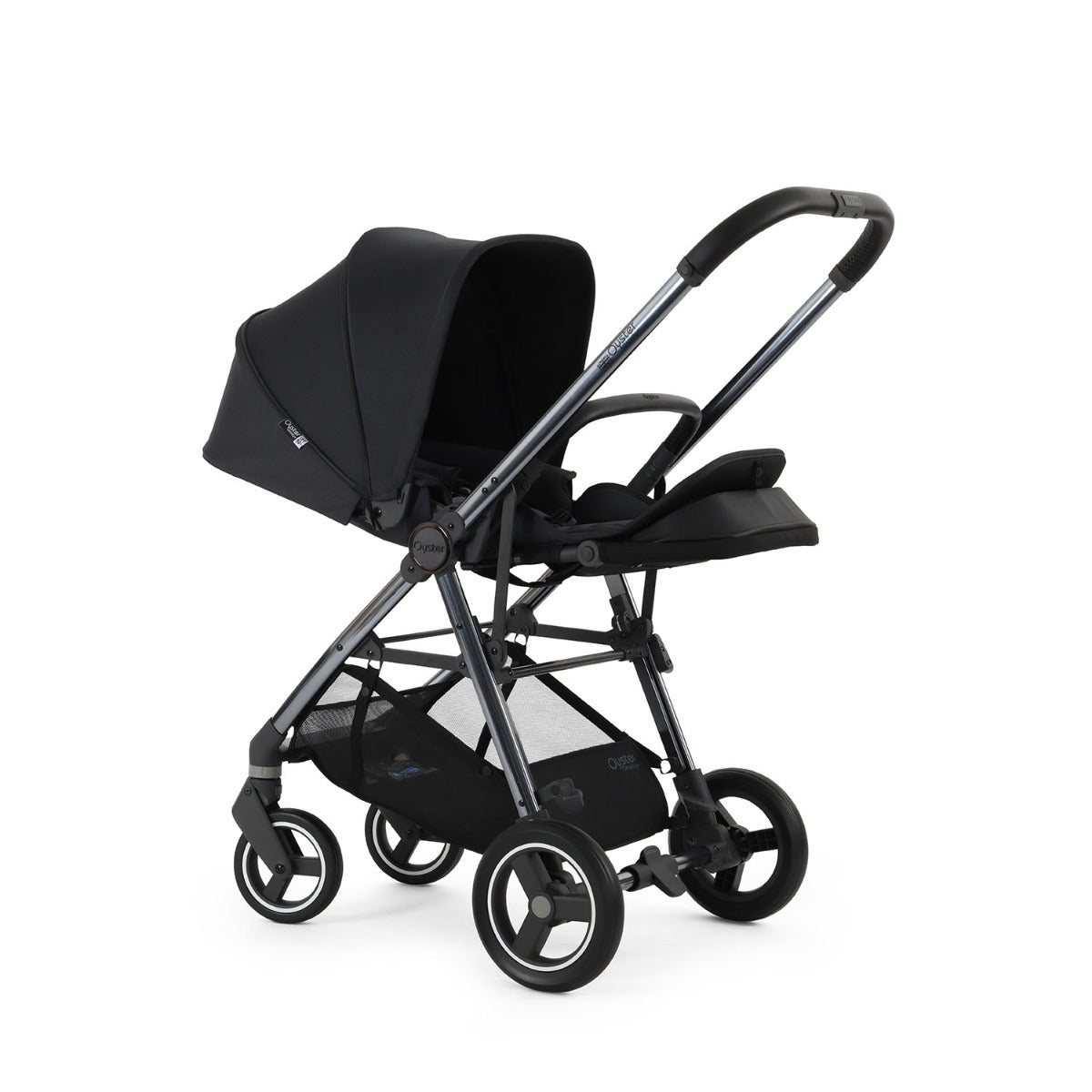 BabyStyle Oyster Gravity+ 9 Piece Cybex Cloud T Bundle - Carbonite