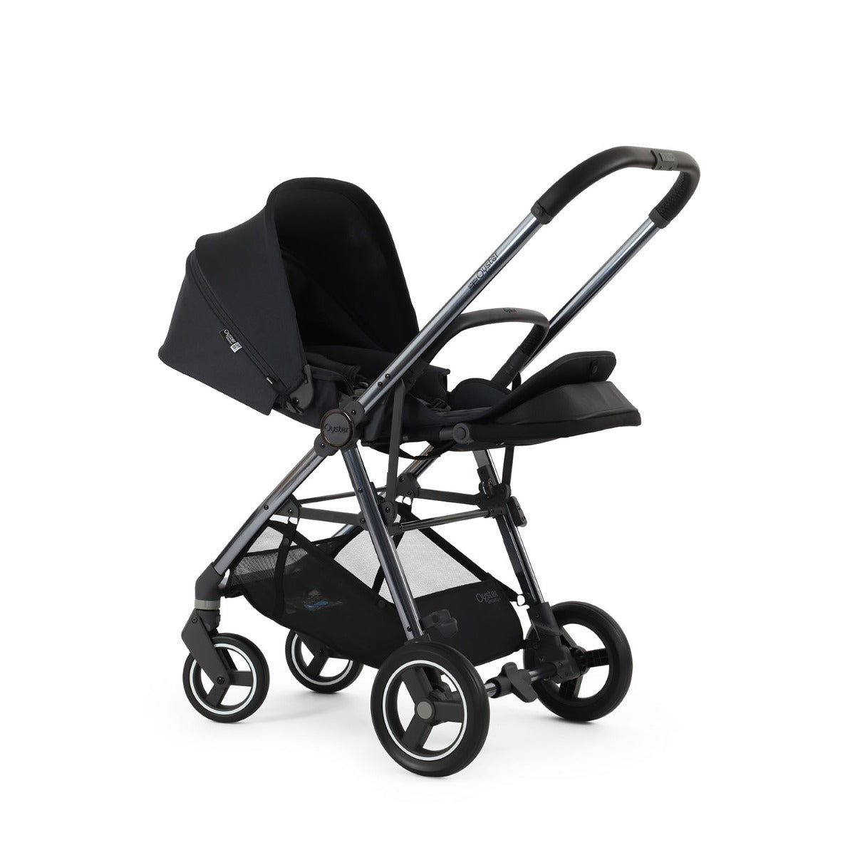BabyStyle Oyster Gravity+ 9 Piece Cybex Cloud T Bundle - Carbonite
