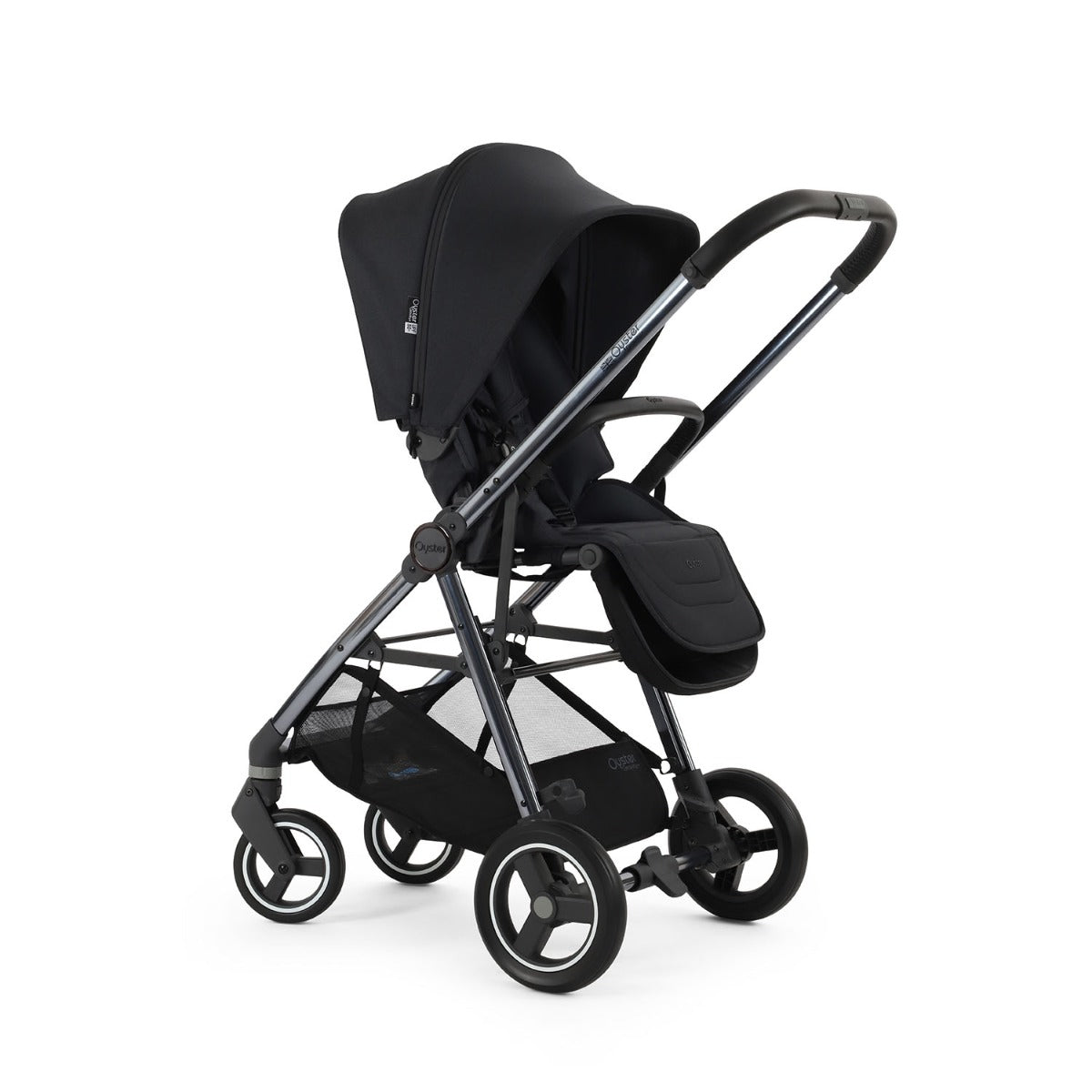 BabyStyle Oyster Gravity+ 9 Piece Maxi-Cosi Pebble 360 Pro2 Bundle - Carbonite