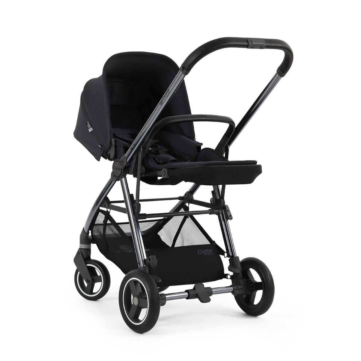 BabyStyle Oyster Gravity+ 5 Piece Maxi-Cosi Pebble 360 Pro2 Bundle - Carbonite