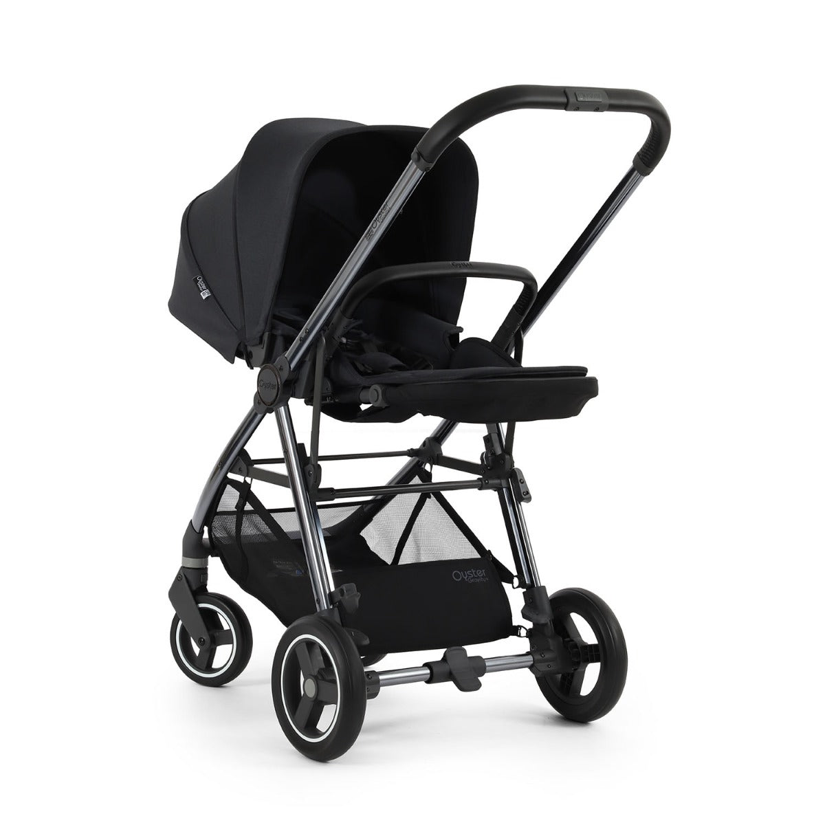 BabyStyle Oyster Gravity+ 9 Piece Maxi-Cosi Pebble 360 Pro2 Bundle - Carbonite