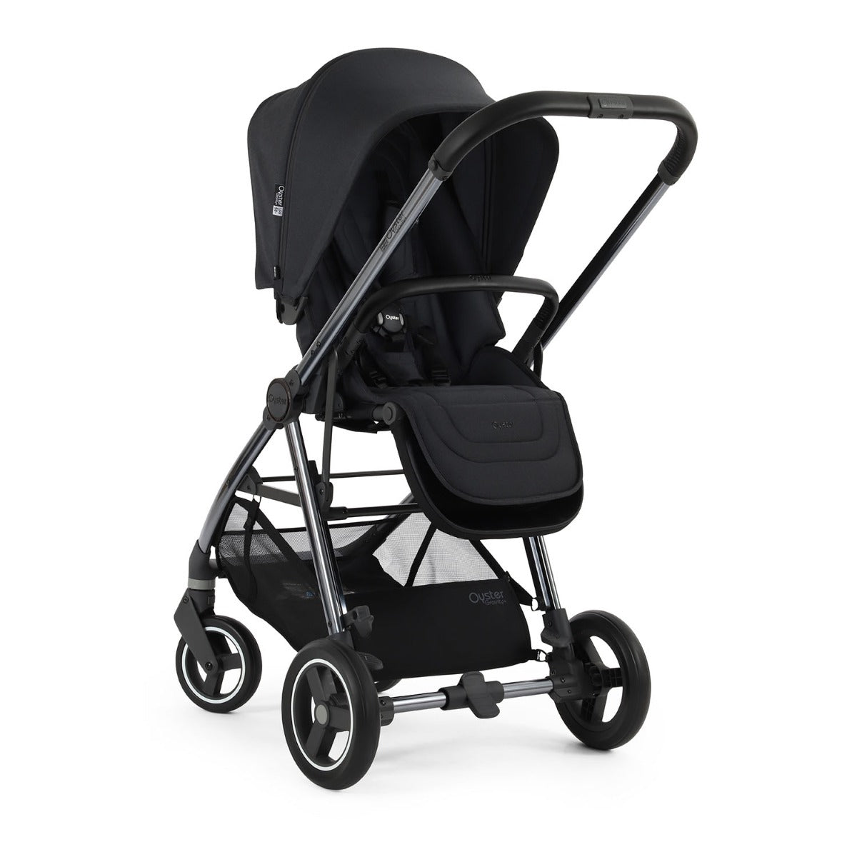 BabyStyle Oyster Gravity+ 9 Piece Cybex Cloud T Bundle - Carbonite