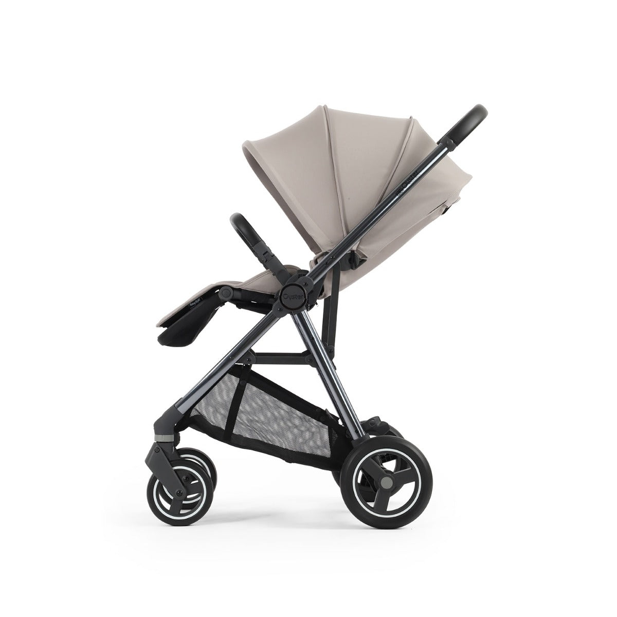 BabyStyle Oyster Gravity+ 5 Piece Maxi-Cosi Pebble 360 Pro2 Bundle - Stone