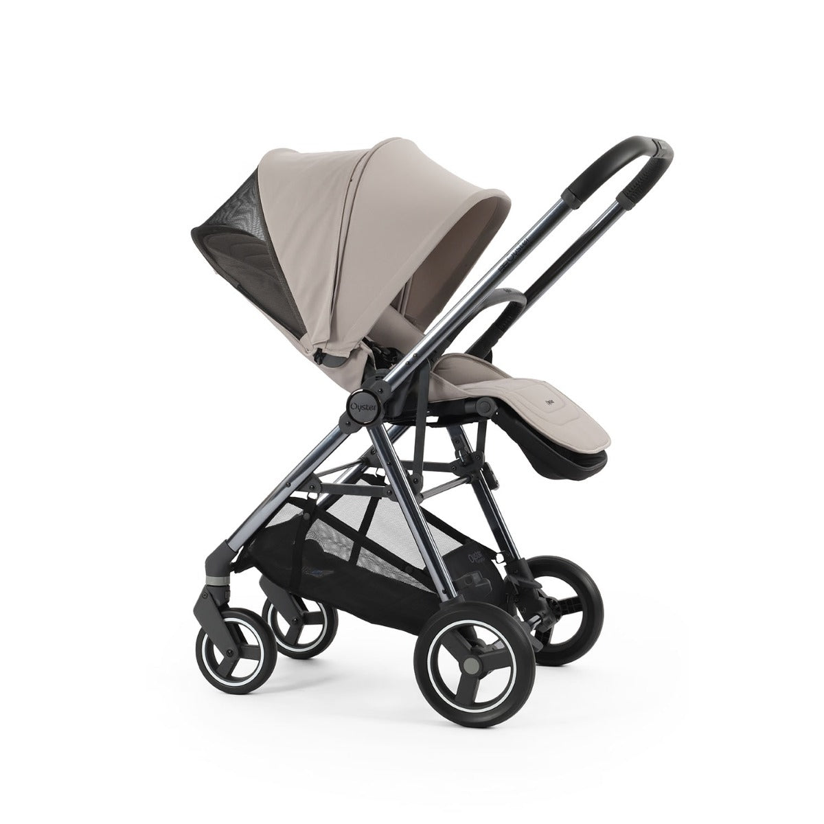 BabyStyle Oyster Gravity+ 5 Piece Maxi-Cosi Pebble 360 Pro2 Bundle - Stone