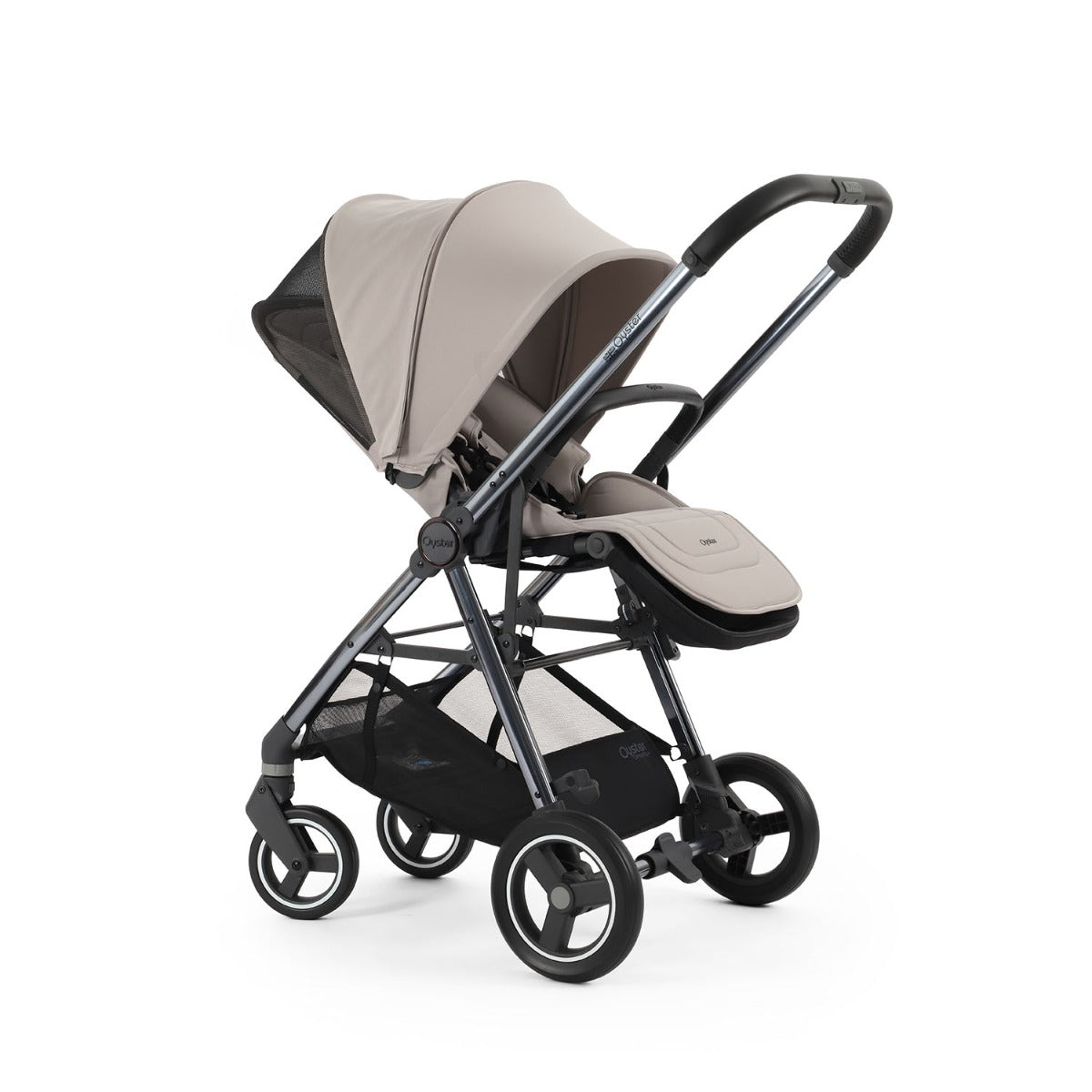 BabyStyle Oyster Gravity+ 5 Piece Maxi-Cosi Pebble 360 Pro2 Bundle - Stone