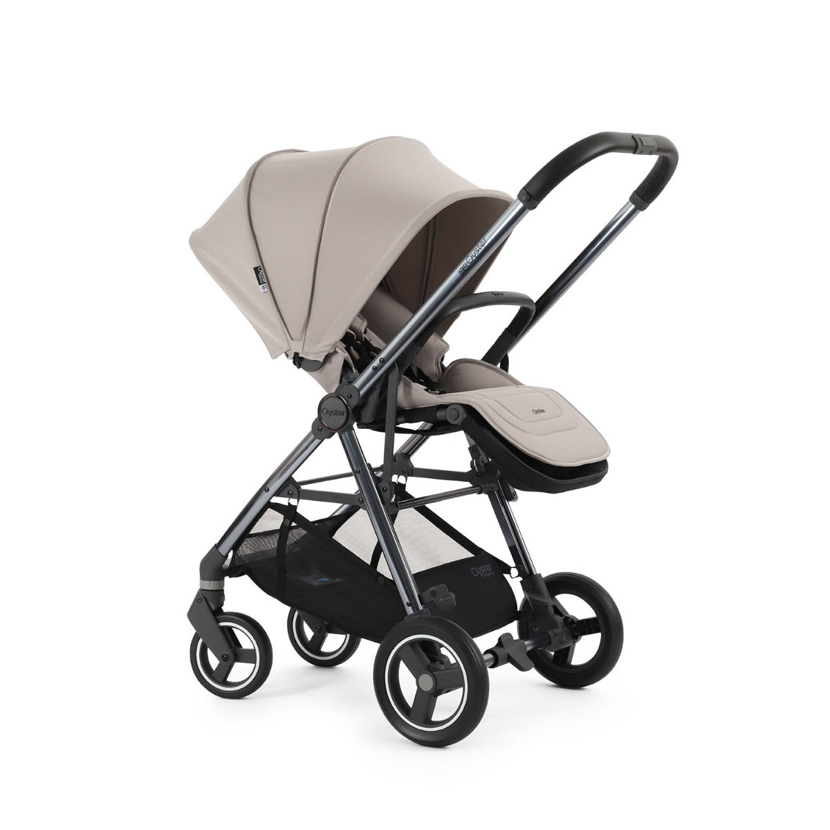 BabyStyle Oyster Gravity+ 5 Piece Maxi-Cosi Pebble 360 Pro2 Bundle - Stone