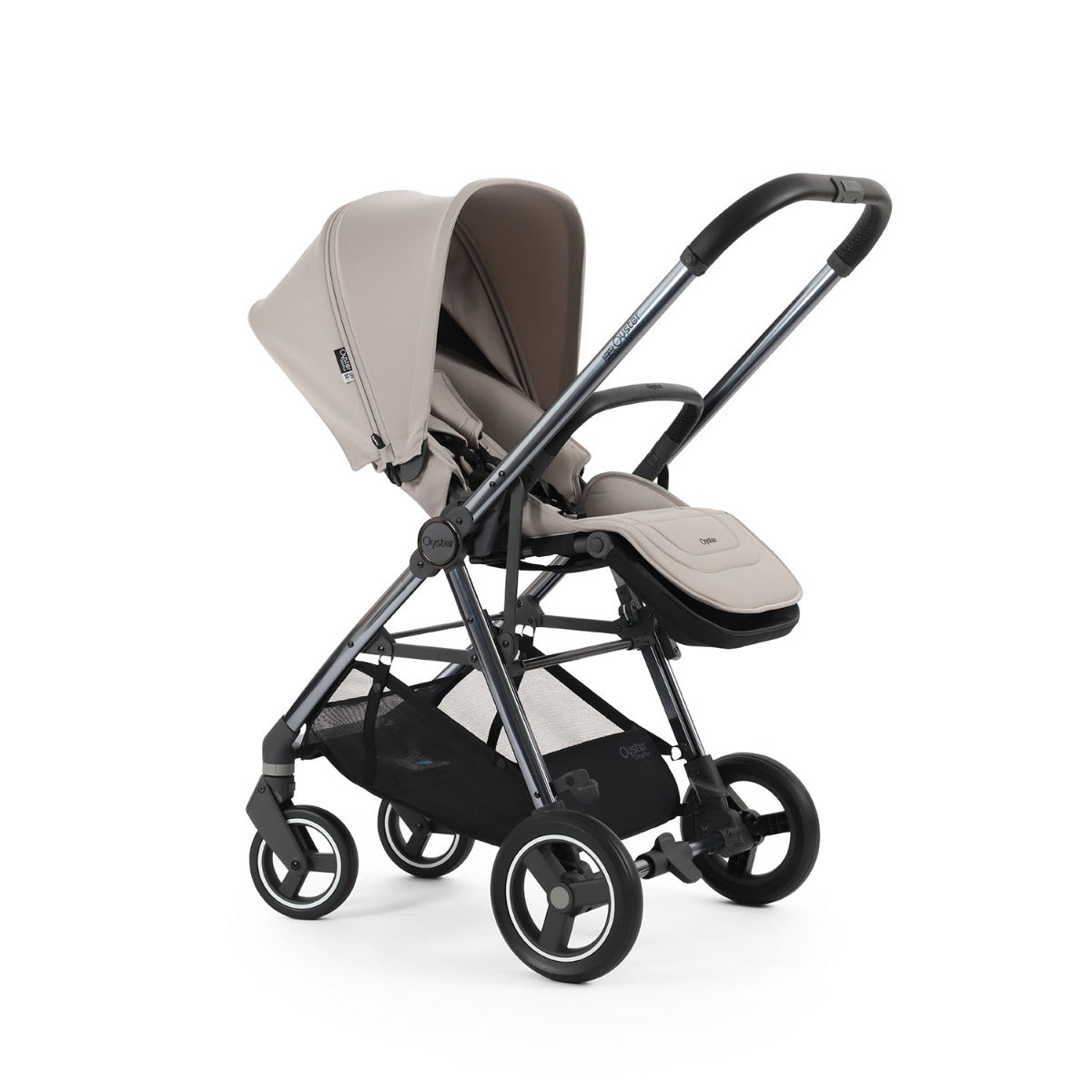 BabyStyle Oyster Gravity+ 9 Piece Maxi-Cosi Cabriofix iSize Bundle - Stone