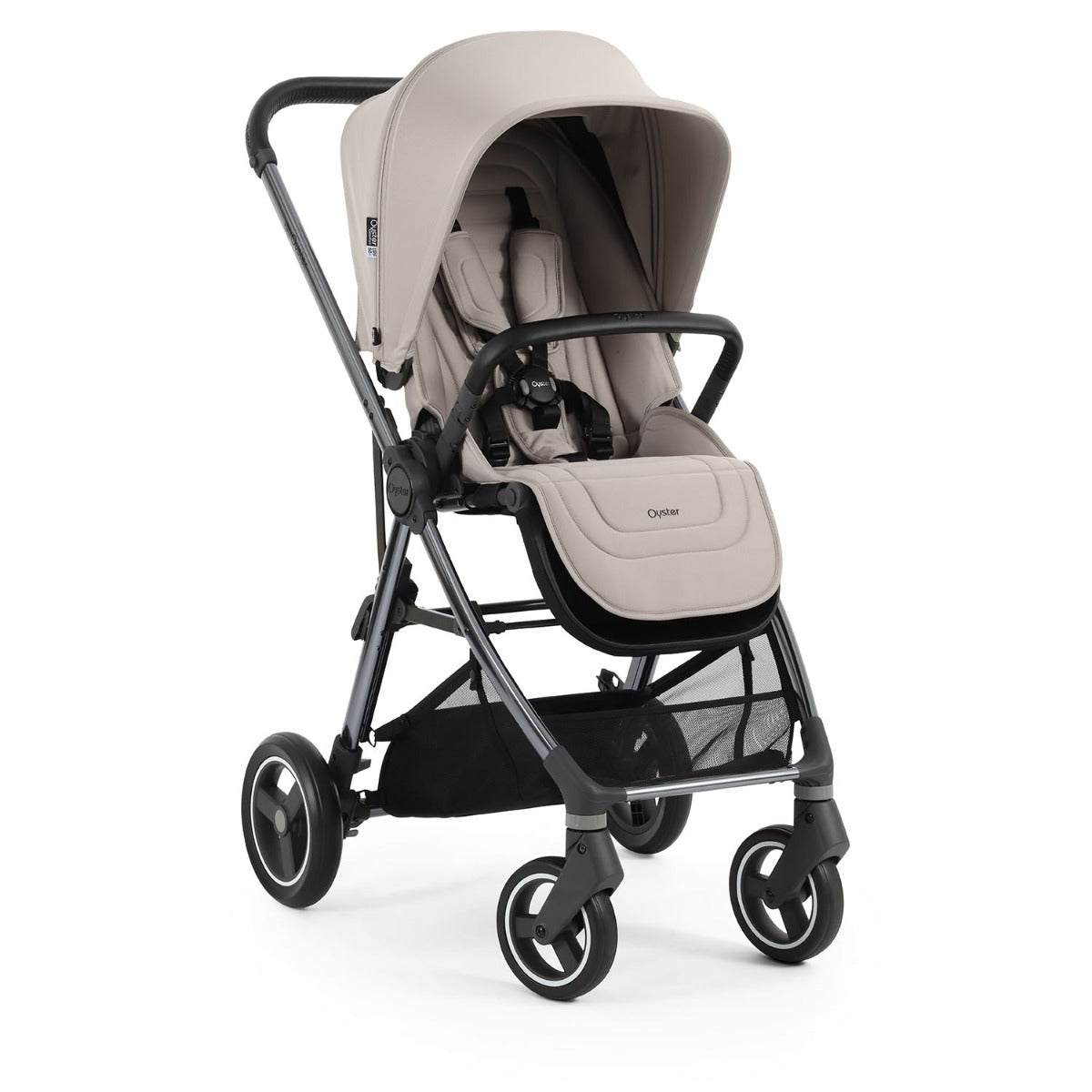 BabyStyle Oyster Gravity+ 5 Piece Maxi-Cosi Pebble 360 Pro2 Bundle - Stone