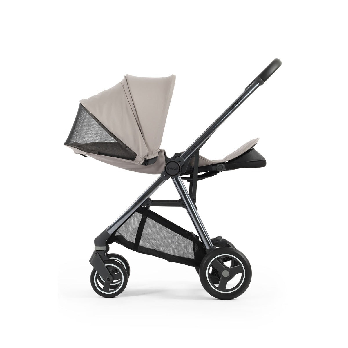 BabyStyle Oyster Gravity+ 5 Piece Maxi-Cosi Cabriofix iSize Bundle - Stone