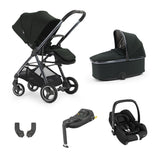 BabyStyle Oyster Gravity+ 5 Piece Maxi-Cosi Cabriofix iSize Bundle - Black Olive