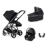 BabyStyle Oyster Gravity+ 4 Piece Maxi-Cosi Pebble 360 Pro2 Bundle - Carbonite