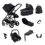 BabyStyle Oyster Gravity+ 9 Piece Maxi-Cosi Cabriofix iSize Bundle - Carbonite