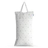 Peppa Pig XL Wet Bag Reusable Cloth Nappy Pail - George & Mr.Dinosaur | White