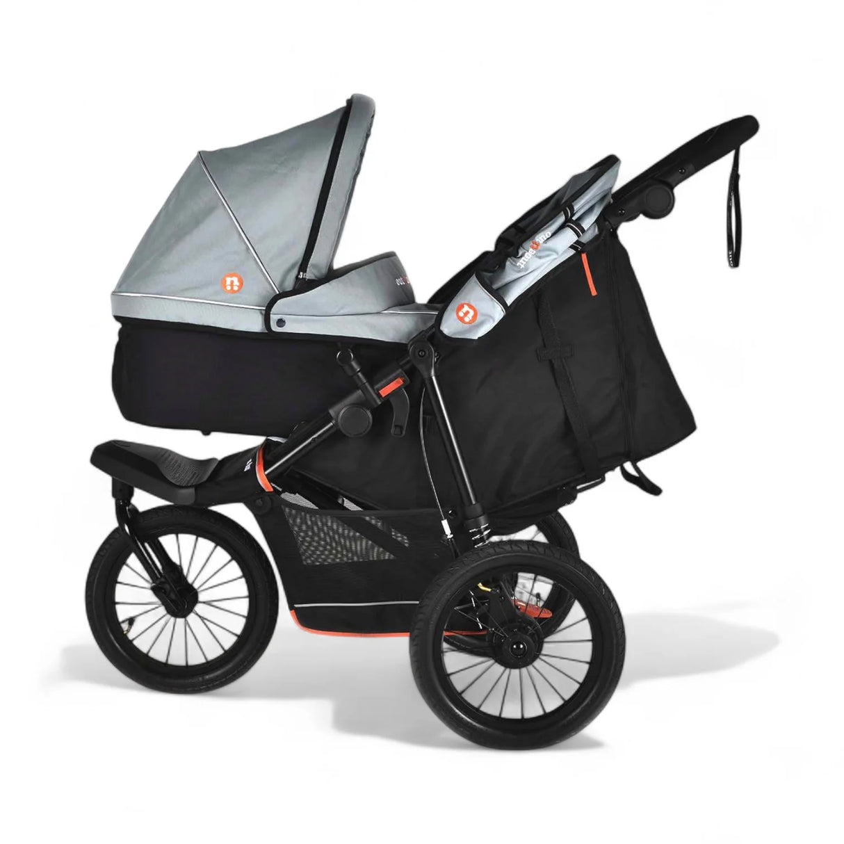 Out n About Nipper V6 Plus Single Pushchair - Summit Black