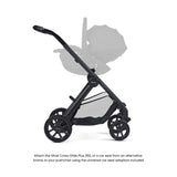 Silver Cross Reef 2 with First Bed Folding Carrycot and Accessory Bundle - Pewter