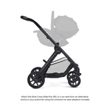 Silver Cross Reef 2 with First Bed Folding Carrycot and Accessory Bundle - Space