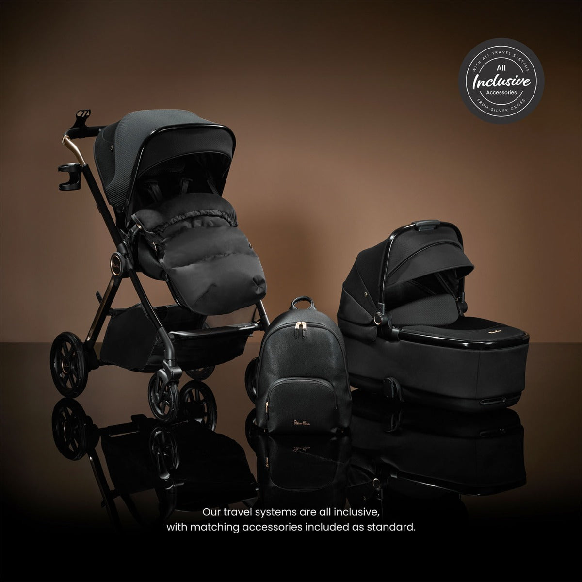 Silver Cross Reef 2 Special Edition Complete Accessory Bundle - Espresso