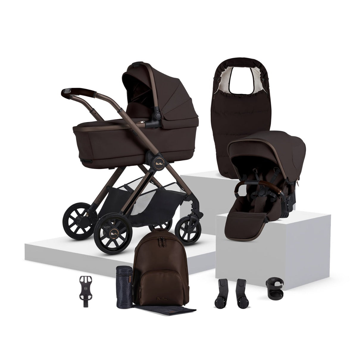 Silver Cross Reef 2 Special Edition Complete Accessory Bundle - Ganache