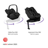 Silver Cross Reef 2 Special Edition Ultimate 360 Family Car Seat Bundle - Ganache