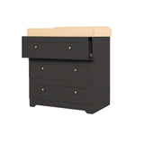 Tutti Bambini Rio 3 Piece Room Set - Honey Oak & Slate Grey
