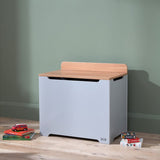 Tutti Bambini Rio Toy Box - Dove Grey & Honey Oak