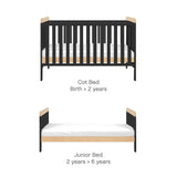Tutti Bambini Rio 2pc Room Set - Slate/Oak